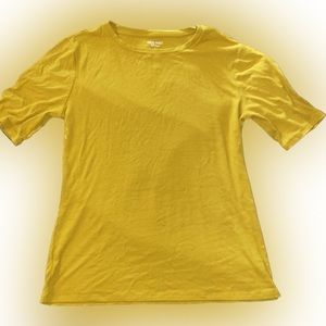 Mustard soft tee